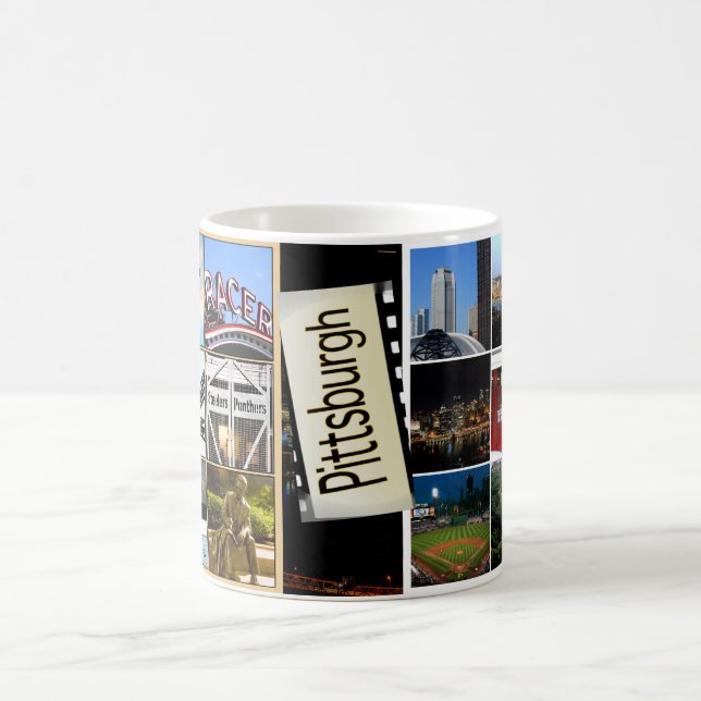 Magische Tasse-Pittsburgh-Image wird angezeigt, we Verwandlungstasse (Mittel)