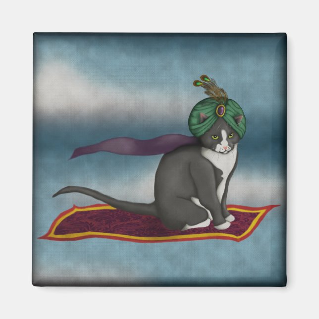 Magische Teppichkat, Magnet (Vorne)