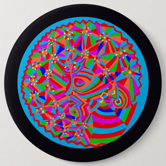 Magische Trance Button (Vorderseite)