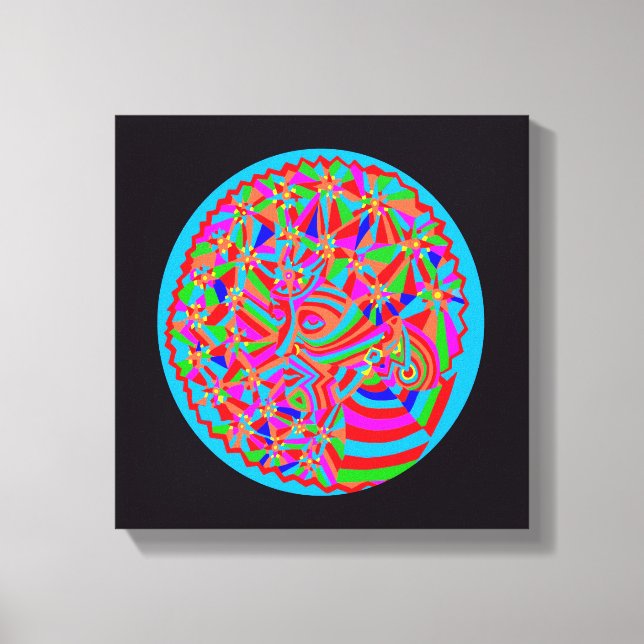 Magische Trance Leinwanddruck (Vorderseite)