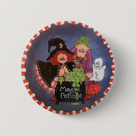 Magische Trank-Knopf-Button Button