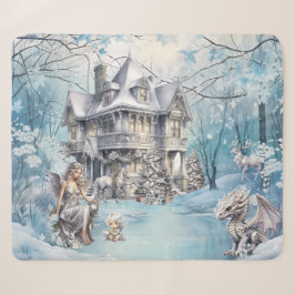 Magische und Whimsikale Weihnachtszucht Sherpadecke