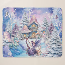 Magische und Whimsikale Weihnachtszucht Sherpadecke