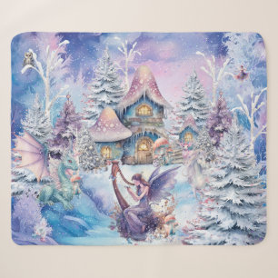 Magische und Whimsikale Weihnachtszucht Sherpadecke