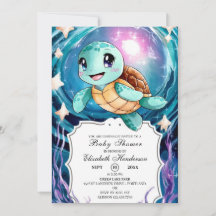Magische Unterwasserschildkrötendusche