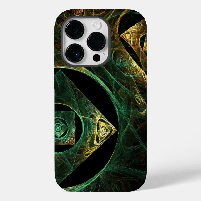 Magische Vibrationen Abstrakt Art Case-Mate iPhone 14 Pro Hülle (Rückseite)
