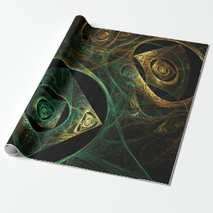Magische Vibrationen Abstrakt Art Geschenkpapier