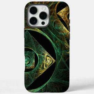 Magische Vibrationen Abstrakt Art iPhone 16 Pro Max Hülle
