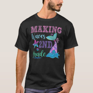 Magische Waves 2. Klasse Mermaid 1. 2n T-Shirt