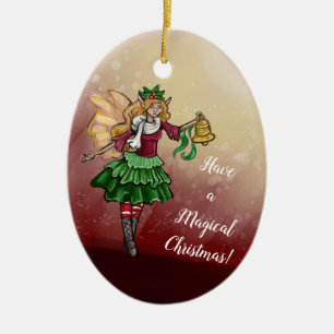Magische Weihnachtsbrause Keramik Ornament