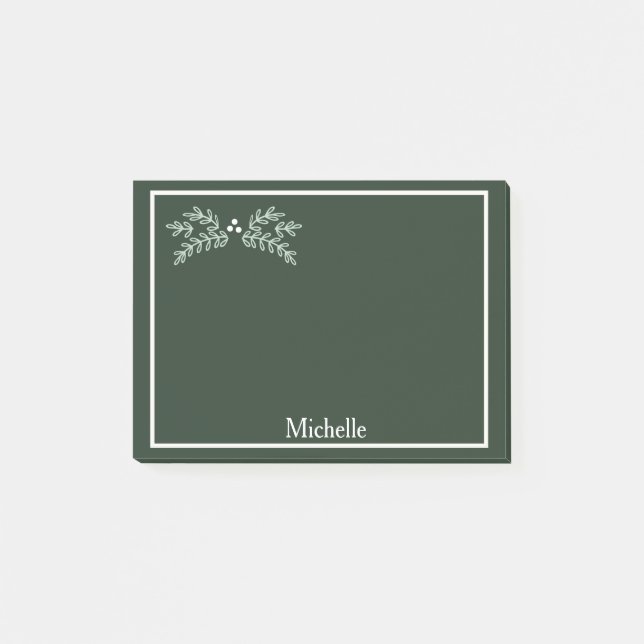 Magische Weihnachtsfrau-ID441 Post-it Klebezettel (Vorderseite)