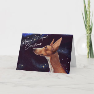 Magische Weihnachtslieder Art Whimsical Feiertagskarte