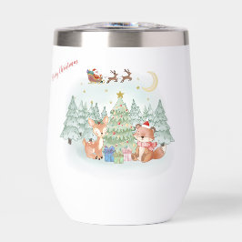 Magische Weihnachtsnacht im Winterwald