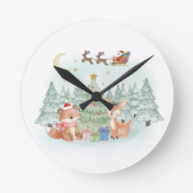 Magische Weihnachtsnacht im Winterwald