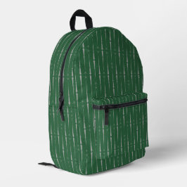 Magische Wellen über Print-Backpack Bedruckter Rucksack