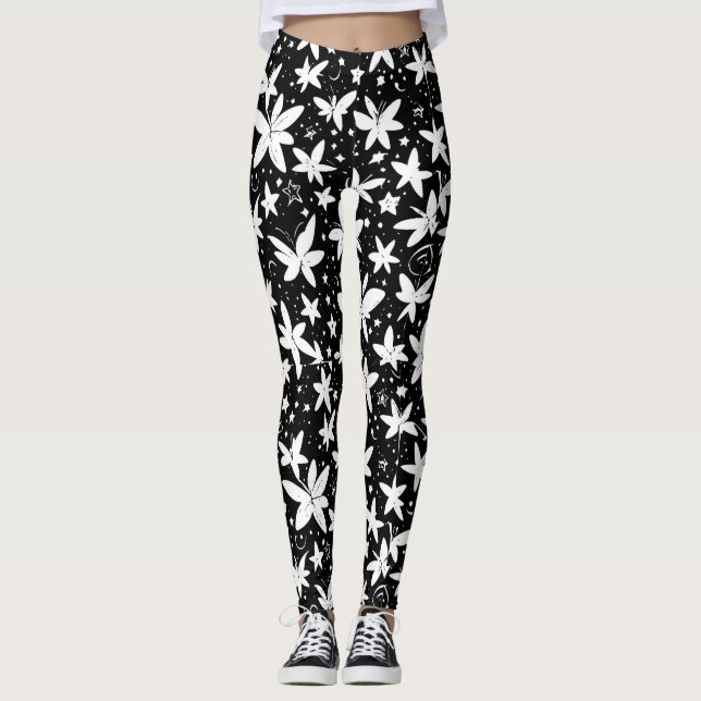 Magische Welt der Star Fairies Leggings (Vorderseite)
