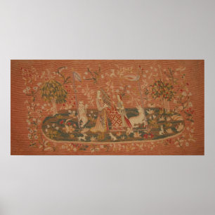 Magische Wesen-Tapisserie Poster