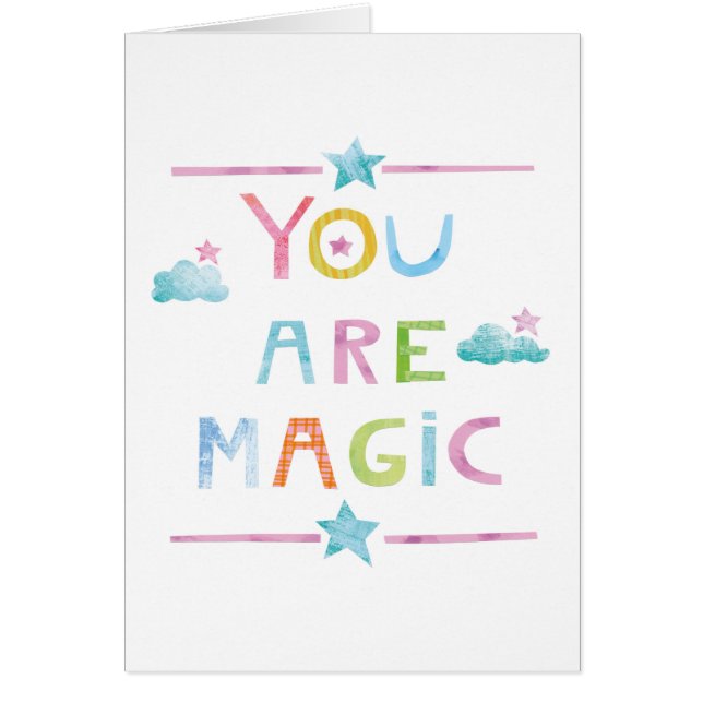 Magische Wolken sind Sie magisch (Vorne)