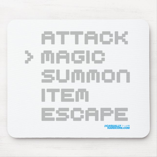 Magischer Angriff Mousepad (Vorne)