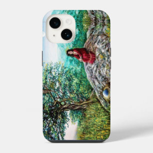 MAGISCHER BAUM / Morgendämmerung im Wald und Dame iPhone Hülle