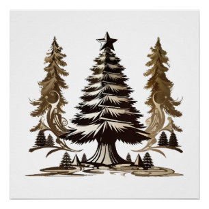 Magischer Baum Poster