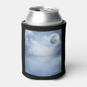 Magischer blauer Himmel mit flatternden Schwänen Dosenkühler