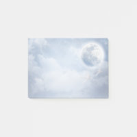 Magischer blauer Himmel mit flatternden Schwänen