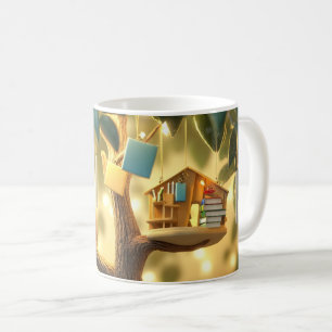 magischer "Buchbaum," Kaffeetasse