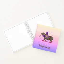 Magischer Capyfee Notizbuch