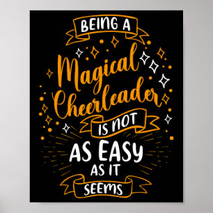 Magischer Cheerleader - Cheerleader Weihnachts-Pyj Poster