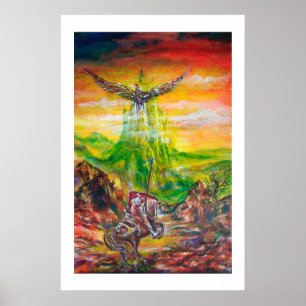 MAGISCHER DUELL ZWISCHEN BRADAMANT UND NEGROMANT POSTER