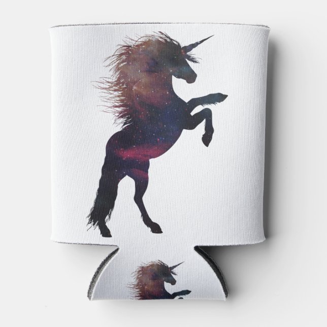 Magischer Einhornnebel Dosenkühler (Vorderseite)