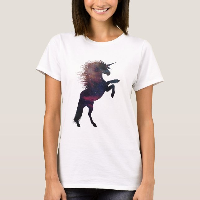 Magischer Einhornnebel T-Shirt (Vorderseite)