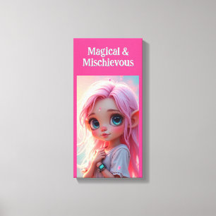 Magischer Elfie Leinwanddruck