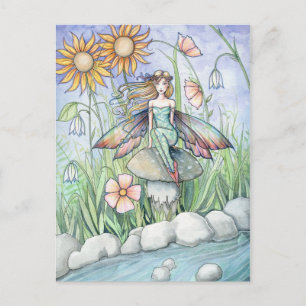 Magischer Feen-Postkarte von Molly Harrison Postkarte