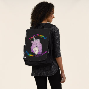 Magischer Fluffin Einhorn-Rucksack Rucksack