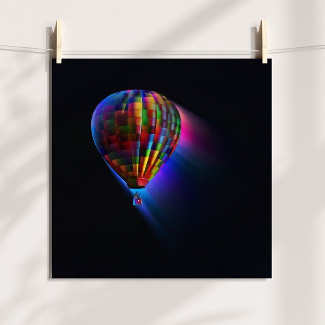 Magischer Flug Abstrakter Traum Digitale Kunst Poster (Magical Flight Abstract Dream Digital Art Poster)