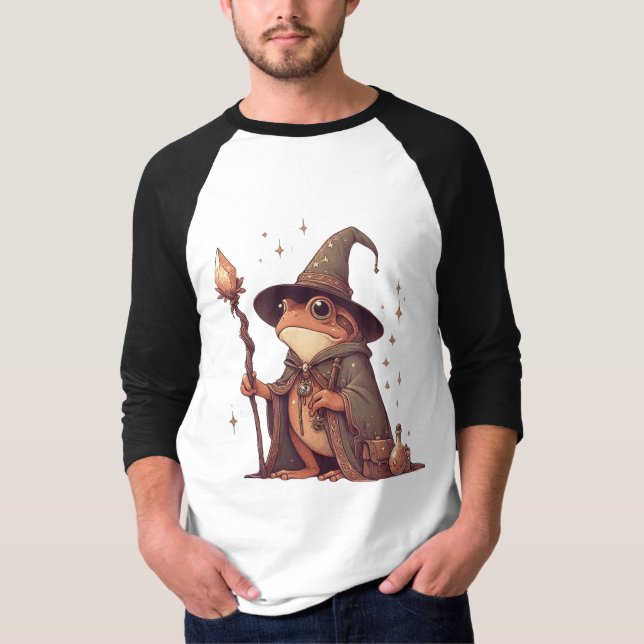 Magischer Froschassistent T-Shirt (Vorderseite)