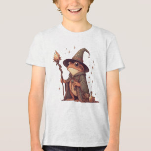 Magischer Froschassistent Tri-Blend Shirt