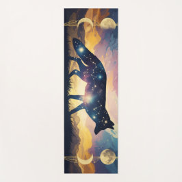 Magischer Fuchs unter den Sternen Yoga Matten