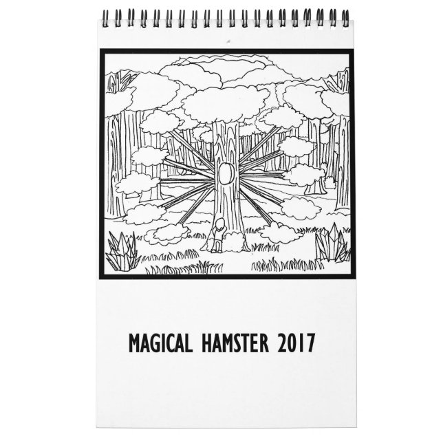 Magischer Hamster 2017 Kalender (Titelbild)
