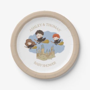 Magischer Harry Potter und Hogwarts-Baby-Party Pappteller