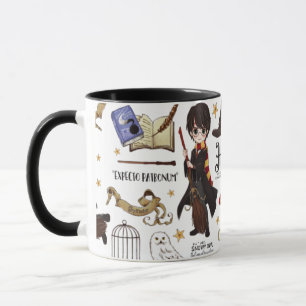 Magischer HARRY POTTER™ Wasserfarben Tasse