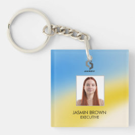 Magischer Hintergrundname Personalisiert  Schlüsselanhänger