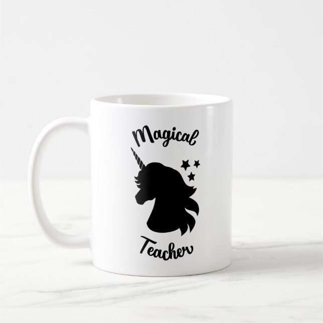 Magischer Lehrer Kaffeetasse (Links)