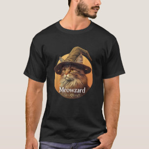 Magischer Meowzard verzaubernder Katzenzauberer Il T-Shirt