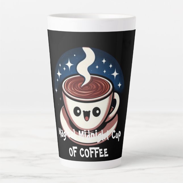 Magischer Mitternachtskaffee  Milchtasse (Vorderseite)