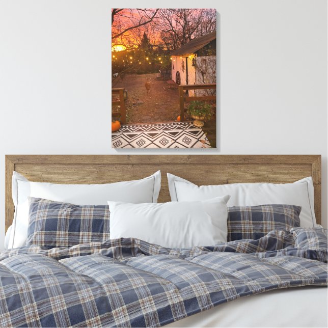Magischer Morgen Leinwanddruck (Insitu (Schlafzimmer))