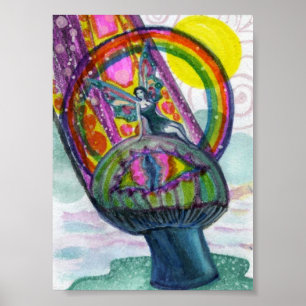 Magischer Pilz Poster