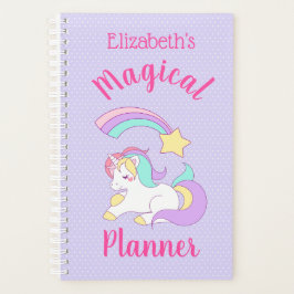 Magischer Planer Einhorn & Shooting Star